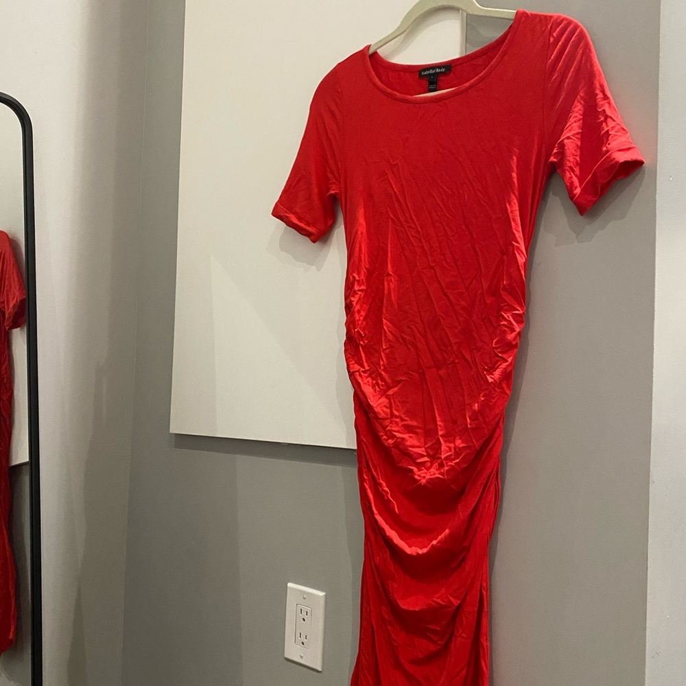 Isabella Oliver red maternity dress, size 1